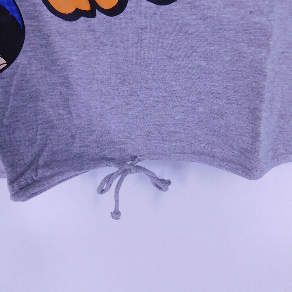 Blessed Queen Ethnic Graphic T-Shirt Juniors S M L XL Grey Drawstring - Picture 7 of 7